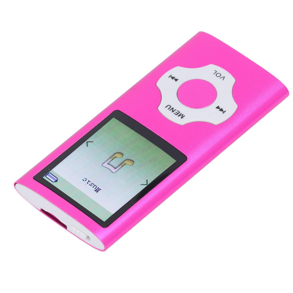 MP3 MP4 Player HiFi Sound 1.8in Color Screen 128GB Expandable Portable Video Music Player with