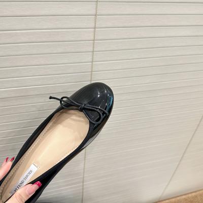 Овчина маленький человек внутренняя высота увеличение бант круглый носок неглубокий вырез натуральная мягкая кожа маленькие кожаные туфли женские повседневные одинарные туфли