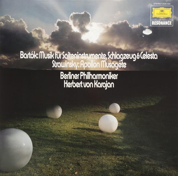 Виниловая пластинка BLA BARTK IGOR STRAVINSKY BER Музыка для струнных инструментов Удар 2535434 Deutsche Grammo 1980 Германия Классическая Б/у