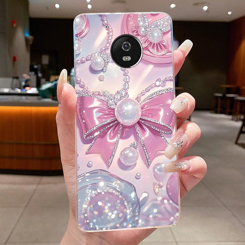 For Motorola Moto G5 Plus Case Clear Luxury Fashion Butterfly Flower Soft TPU Silicone Phone Cover for Motorola G5 Plus G5+ Case