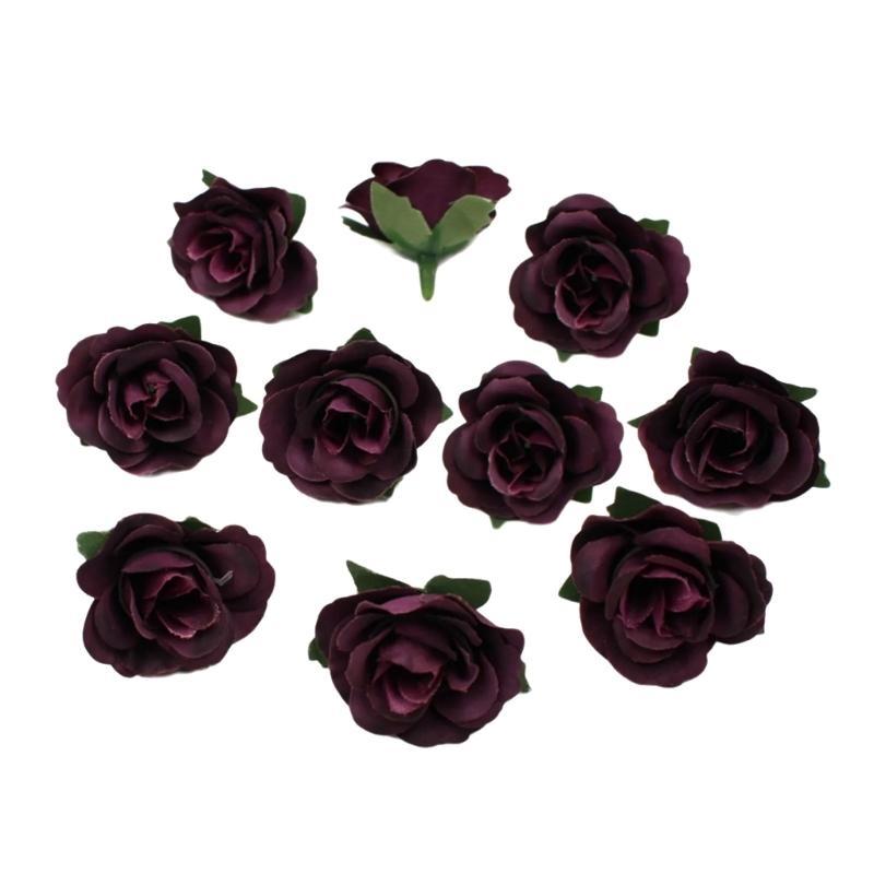  Premium Retro Artificial Roses Bulk Crafting Materials For Bridal Hair Accessories Table Centerpieces Design