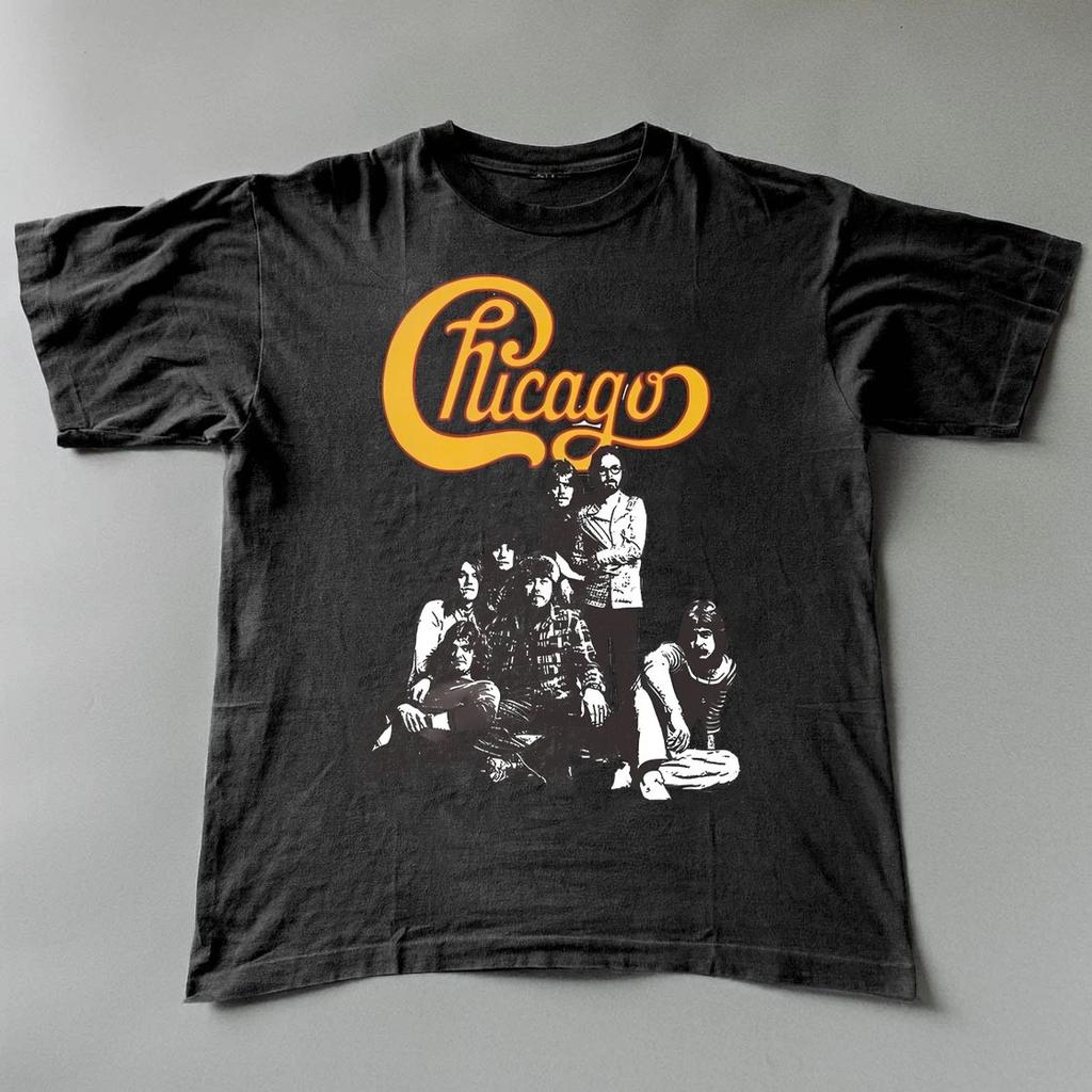 Chicago band Black Unisex T-shirt