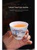 Китайский фарфоровый чайный набор с пандами Gaiwan - Элегантный подарок