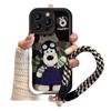 Шлейка для собаки для чехла для мобильного телефона VivoX200Pro Осень и зима Премиальный шнурок для IQOO12Pro Тисненая мягкая из овчины