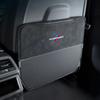 Suede Car Seat Back Protection Mat Prevent Dirty Anti Kick Pad For BMW M F10 F20 E83 E90 E92 E93 X1X5 X6 F30 G03 E43 E53 E63 E84