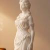 3D-печатная статуэтка богини Элегантная статуя греческой богини Женская скульптура в римском стиле для декора офиса, гостиной, рабочего стола, полки
