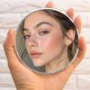Round Convex Mirror Wide-angle Lens Zoom-In Mirrors Unique Travel Reflective Mirror  Vlogging