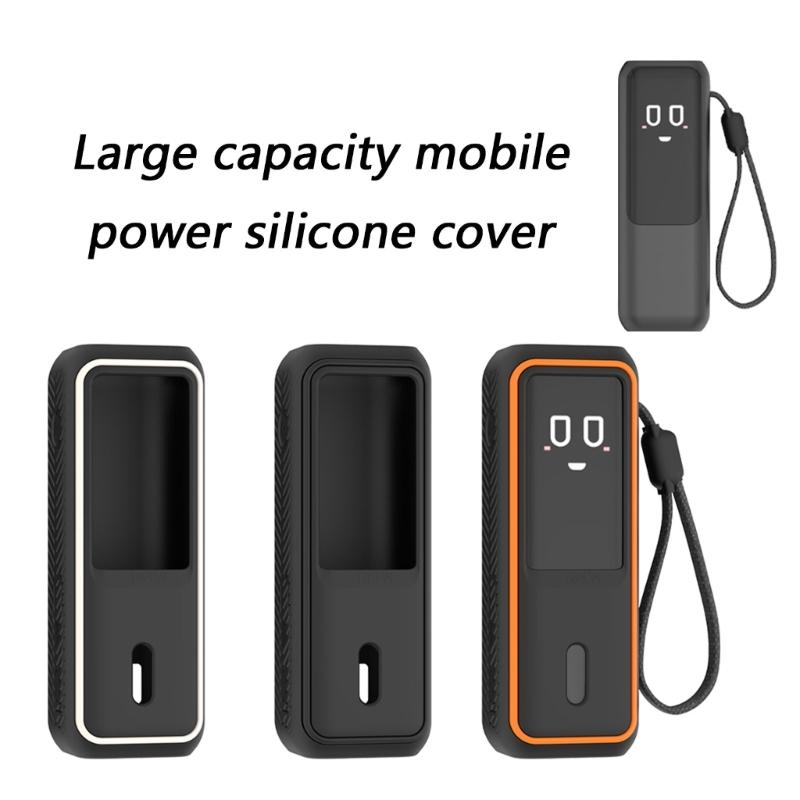 Силиконовый защитный чехол для Power Bank на 25000 мАч 165 Вт, устойчивый к падениям и царапинам, для ежедневного использования и путешествий