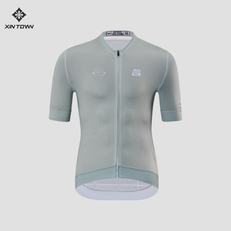 XINTOWN Women Men Short Sleeve Cycling Jersey Moisture Wicking Quick Dry Road Bike Top