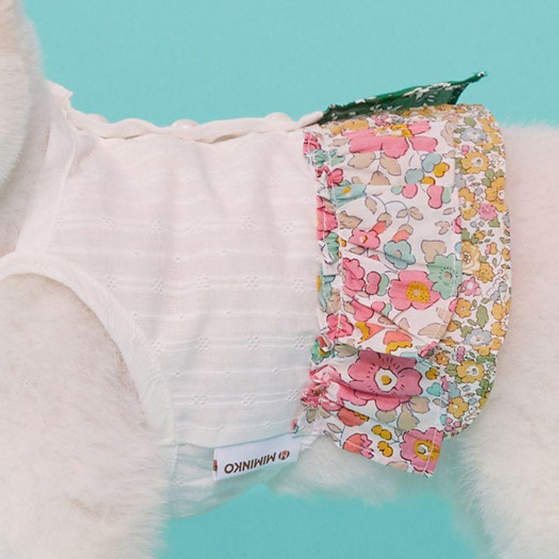 MIMINKO Блузка с воланами Liberty Nasi [DW3MB1160]