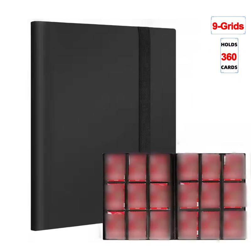 160/360/480 Cards Capacity Pocket Holder Binders Albums For Game Card Book Sleeve Holder PP Cover Ideal For Basketball Cards NEW
