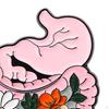 Брошь "Человеческие Органы" Модная Эмалированная Булавка Декоративные Маскарадные Косплей Реквизит Металлические Булавки на Лацкан Украшения