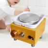 Electric Pottery Wheel Machine Mini Clay Forming Device Ceramic Trimming Wheel Machine For Beginner