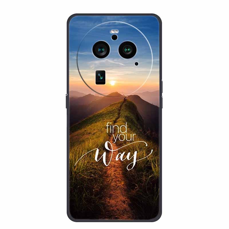 For OPPO Find X6 Pro Cases Fashion Soft Silicone Phone Covers For OPPO Find X6 5G Back Case Fundas Coque Bumper Find X6 X6Pro 5G
