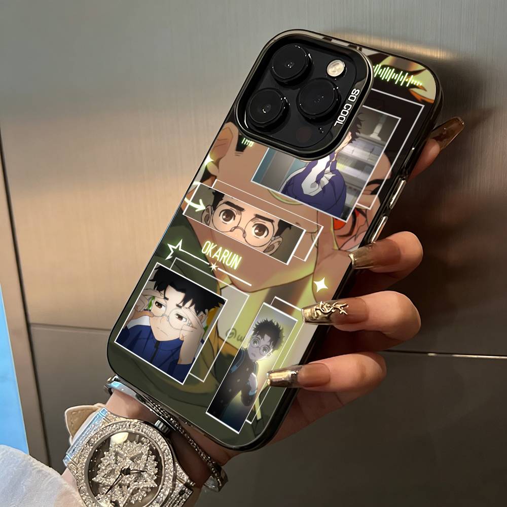 Popular anime-D-Dandadan Phone Case For IPhone17  16 11 12 13 14 15 16 Pro Max Plus Cover Colored Silver Funda Bumber