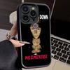 Металлический ремешок System Of A Down Для IPhone 17 Pro Max 16 15 14 13 12 11 Plus Черный Мягкий Чехол для Телефона