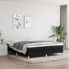VidaXL Divan Bed with Mattress Black 160x200 Cm Fabric - Model 3144185