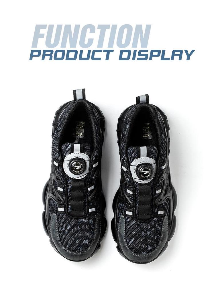 Cross-border Labor Shoes: Anti-smash, Anti-puncture, Wear-resistant Safety Shoes for Construction