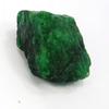 Natural Green Emerald Loose Gemstone 222 ct Top Rich Uncut Rough for Lapidary and Gem Collections