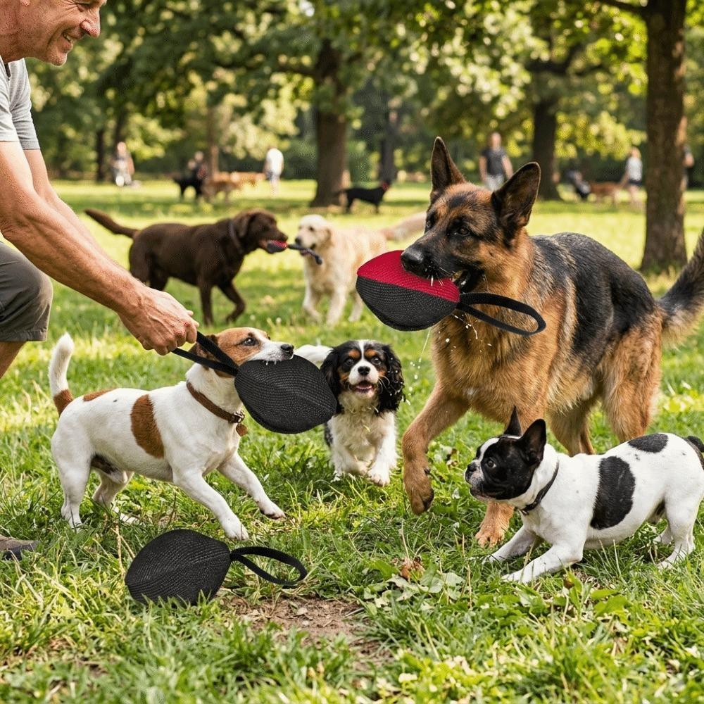 Tough Woven Texture Dog Training Toy German Shepherd Malinois Toy Pet Behavioral Guidance