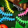 8 шт. Гусеницы Fidget сенсорные игрушки набор эластичные червячки игрушки для снятия стресса тревожность червяк