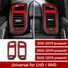 Для Dodge RAM 1500 2500 3500 2019-2026 Автомобильная центральная консоль Панель переключения передач Накладка Наклейка на интерьер из углеродного волокна ABS Аксессуары