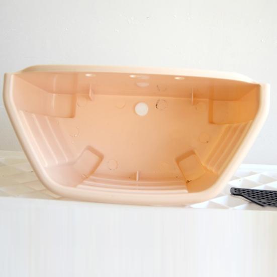 Цветочный горшок для гидропоники, компактный полукруглый настенный садовый горшок для сочных растений, украшение для дома