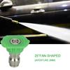 1Pc 1/4" Quick Connect Garden High Pressure Washer Spray Nozzle 0 15 25 40 60 Degree Watering Soap Nozzle Tip Garden Cleaning
