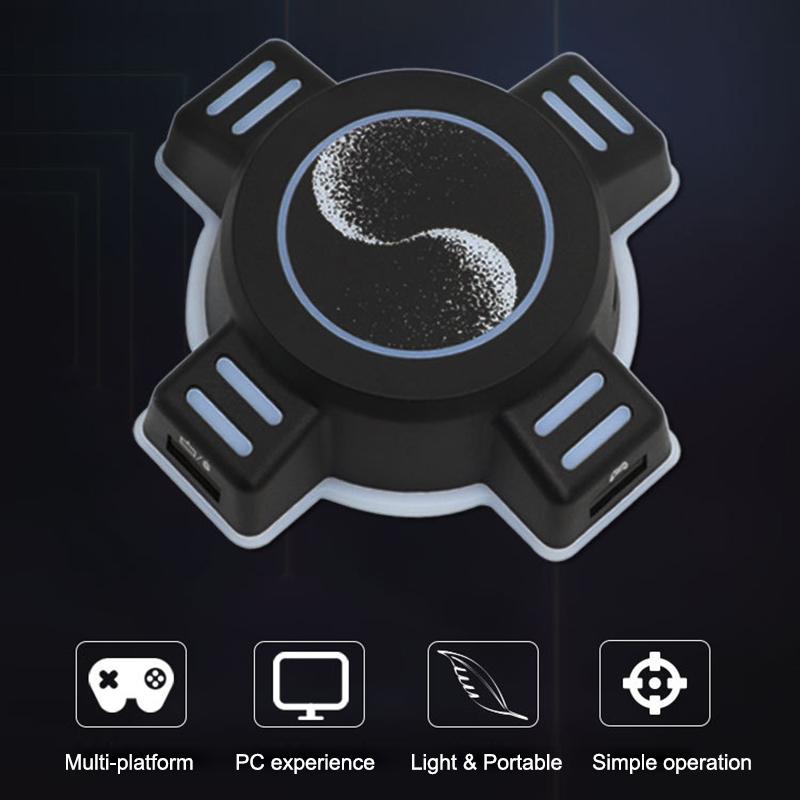 Адаптер-конвертер Game Hub для клавиатуры и мыши, контроллера для Switch / PS4 / XBOX / PS3 / XSX Клавиатура
