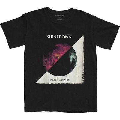 Shinedown Planet Zero Album T-Shirt Black New Unisex T-Shirt