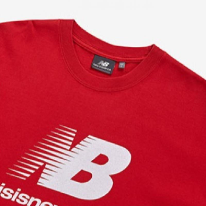 New Balance Унисекс футболка с логотипом Nb Tnt Nbneb4l0