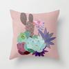 Nordic Style Tropical Plant Cactus Pattern Cushion Cover Sofa Car Office Pillowcase Home Decor