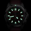 Victorinox CHRONO Корпус из переработанной нержавеющей стали Красный Красный резиновый Покрытие Водостойкий Безель I.N.O.X. Часы, Хронограф, (316L), Циферблат, Ремешок, Устойчивый,