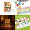 Семейная игра Qwixx из картона для интерактивного веселья на вечеринке