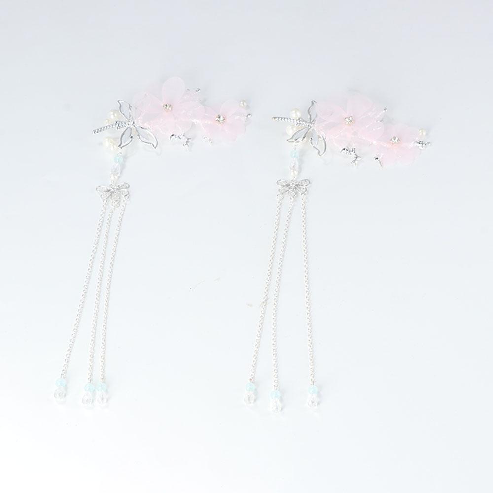 Аксессуары для волос Элегантная стрекоза ХАНФУ Китайские традиционные заколки для волос Кисточка Шпилька Головной убор