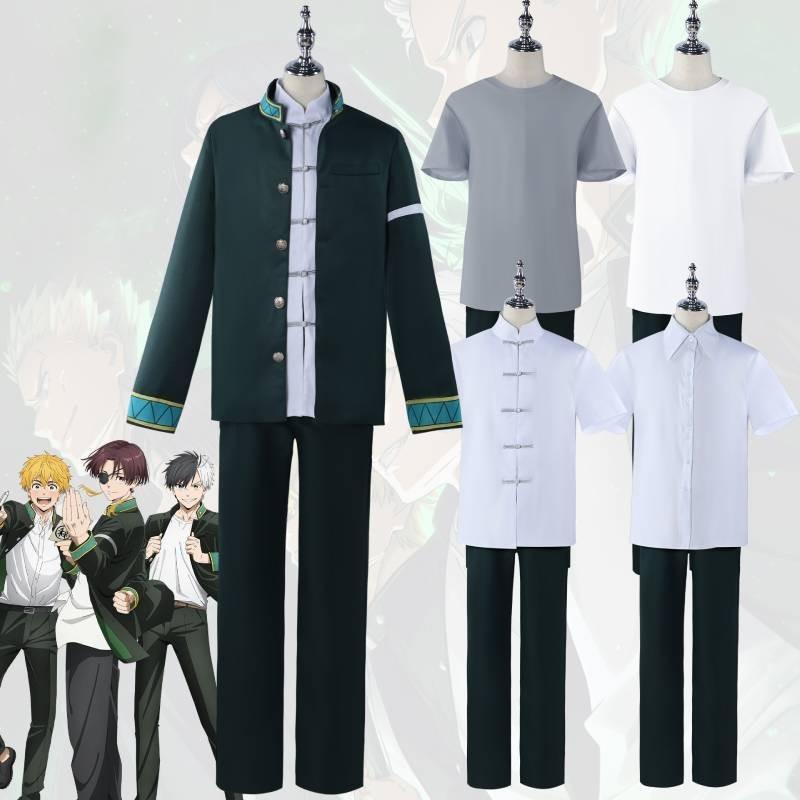 Ветрозащитная куртка из полиэстера, костюм для косплея с аксессуарами