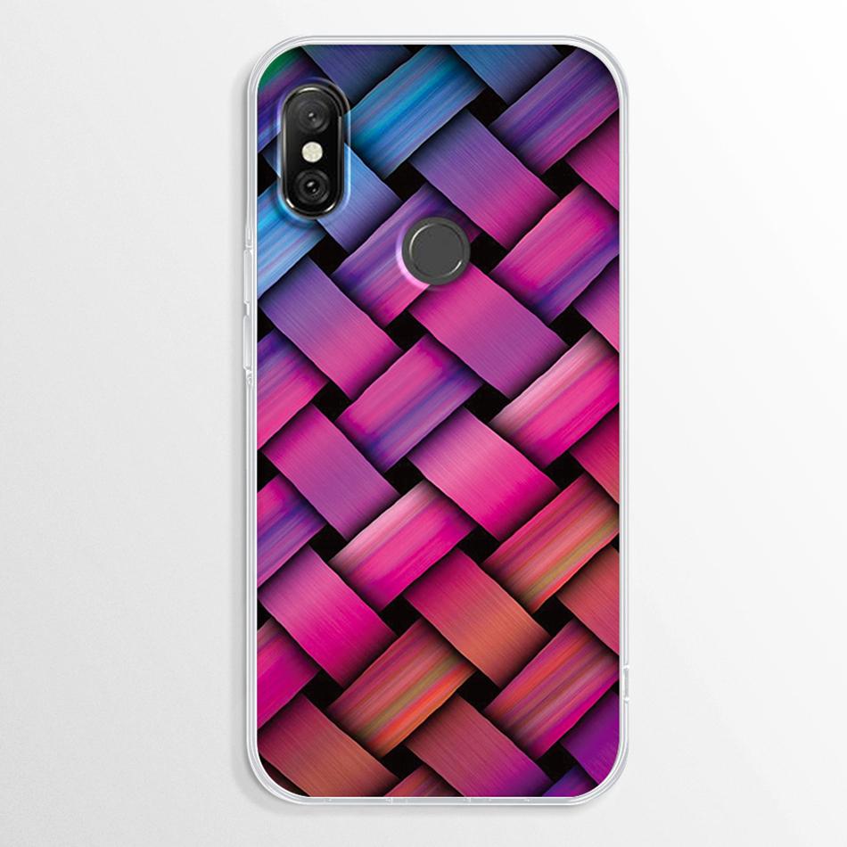 Чехол для Xiaomi Redmi Note 6 Pro Мраморный Прозрачный Мягкий ТПУ Задняя крышка Для Xiaomi Redmi Note 6 Note6 Pro Силиконовый Чехол Бампер Fundas