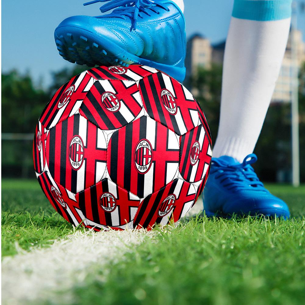 Футбольный мяч AC Milan, размер 5, для матчей, профессиональный, для игры на открытом воздухе, мягкое касание, тренировочный мяч