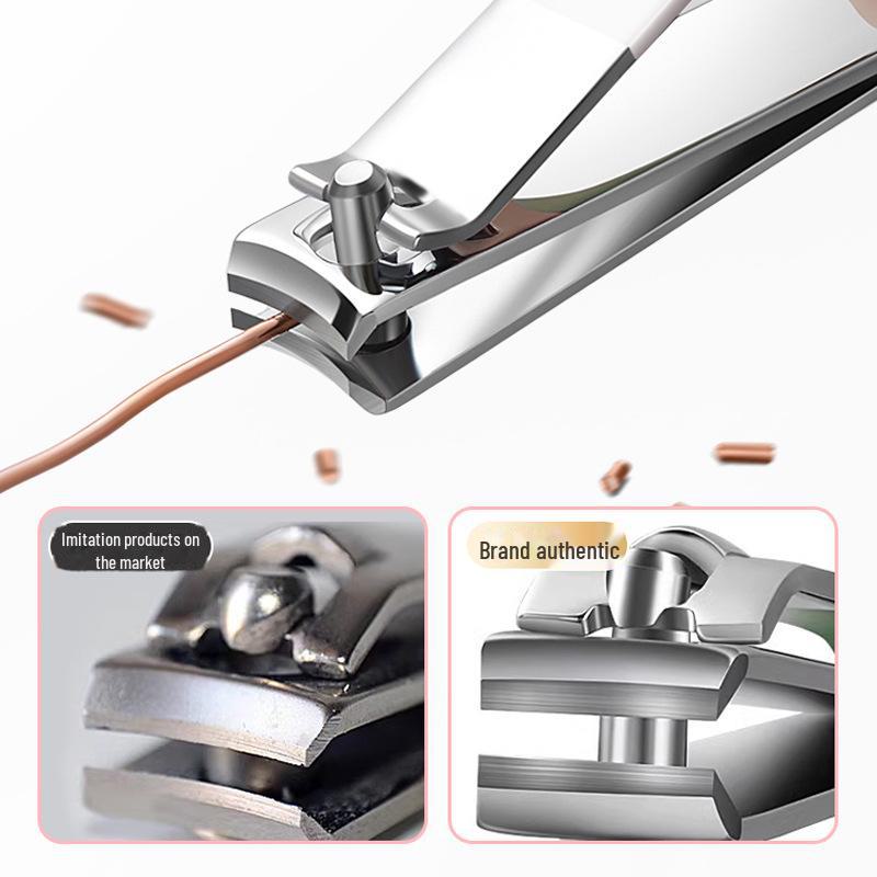 Набор кусачек для ногтей с кожаным чехлом - Маникюрные инструменты