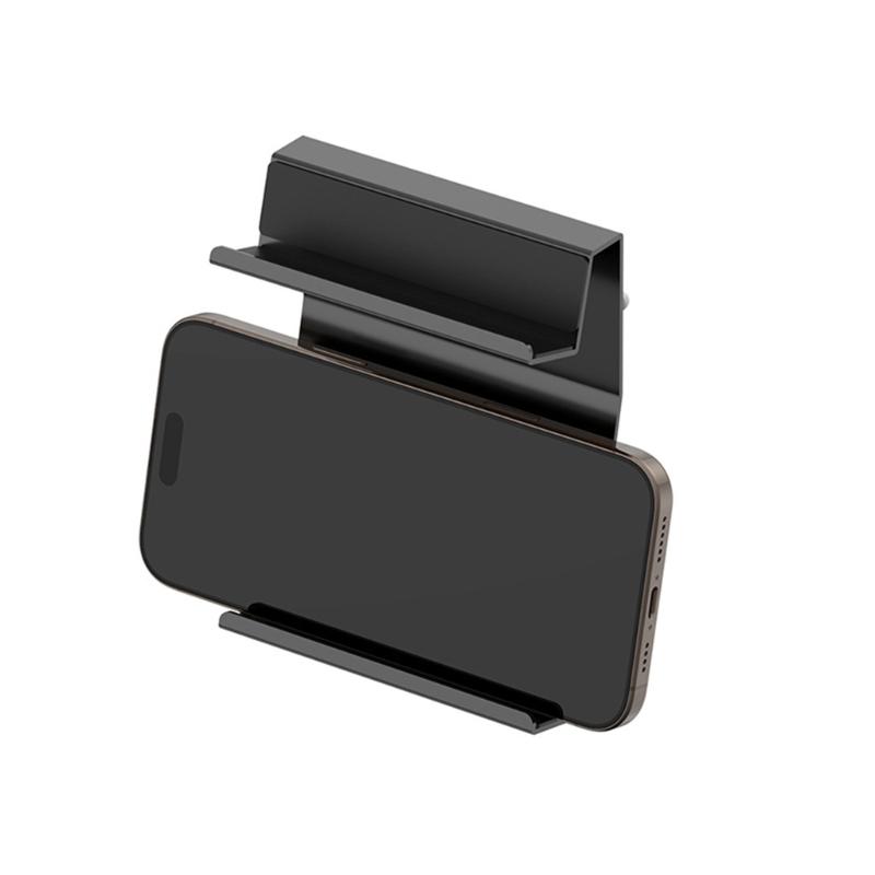 Metal Phone Wall Bracket Support Space Saving Design Wide Compatibility Up To 22mm Devices for Kitchen Bathroom Office