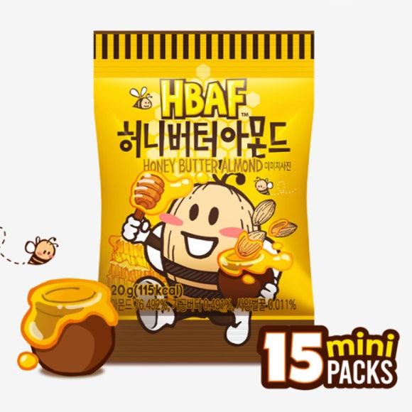 HBAF BAF Mini Разные виды миндаля 15/20 упаковок по 20 г (5 вариантов)