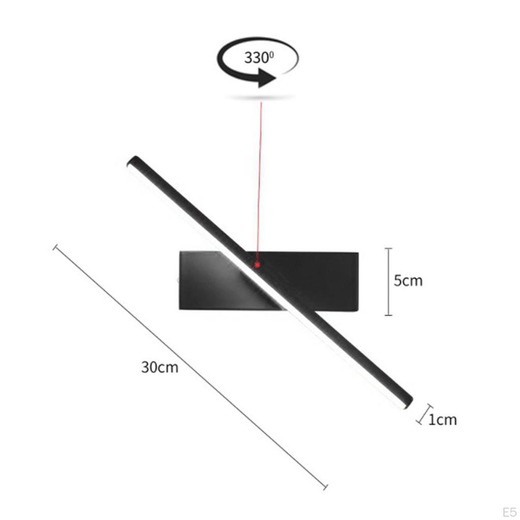 Adjustable Wall Mount 6W Reading Light Indoor Living Room Lighting Hallway Corridor