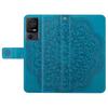 For TCL 40 SE Leather Case Mandala Imprinted Wallet Flip Phone Cover