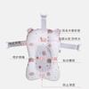 Baby Bath Seat Support Mat Foldable Baby Bath Tub Pad Chair Newborn Bathtub Pillow Infant Anti-Slip Soft Comfort Body Cushion