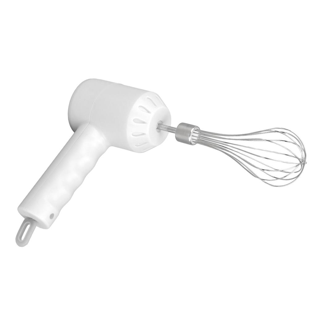 Беспроводной электрический ручной миксер, USB-перезаряжаемый ручной венчик, электрический вспениватель молока с 2 насадками для перемешивания