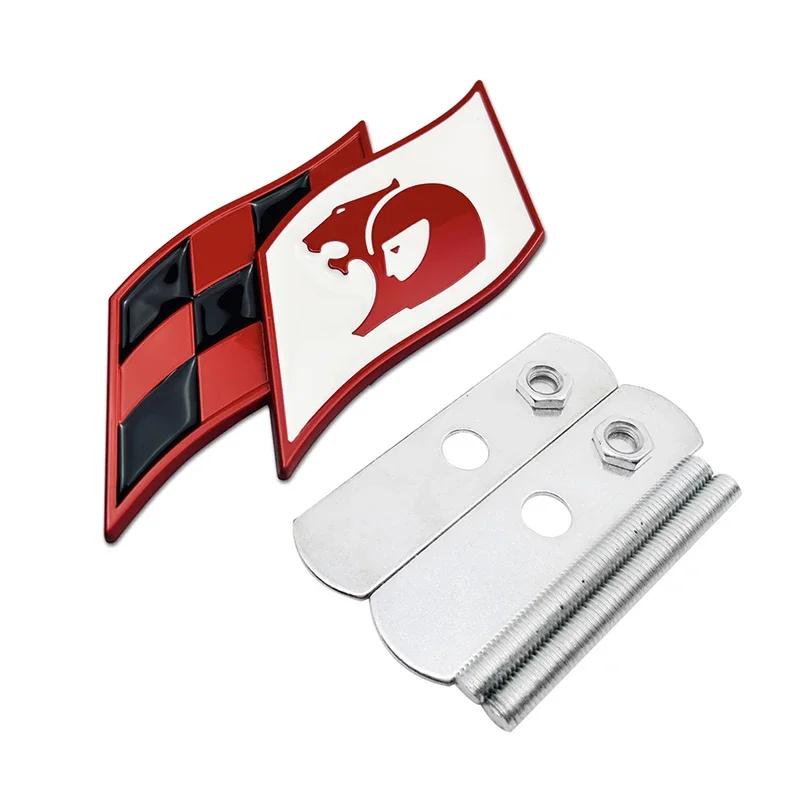 Car Front Grille Emblem Tail Box Metal Bagde Sticker