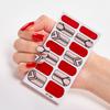 Women Girls Press On Nail Manicure Nail Polish Strips Nail Art Decal Full Nail Wraps Nail Stickers