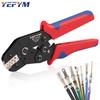 Ratcheting Wire Crimping Tools SN-2549S for JST ZH 1.5mm, PH 2.0mm, XH 2.5mm, Dupont 2.54mm Pitch Open Barrel Terminals, AWG28-18 (0.08-1.0mm²)