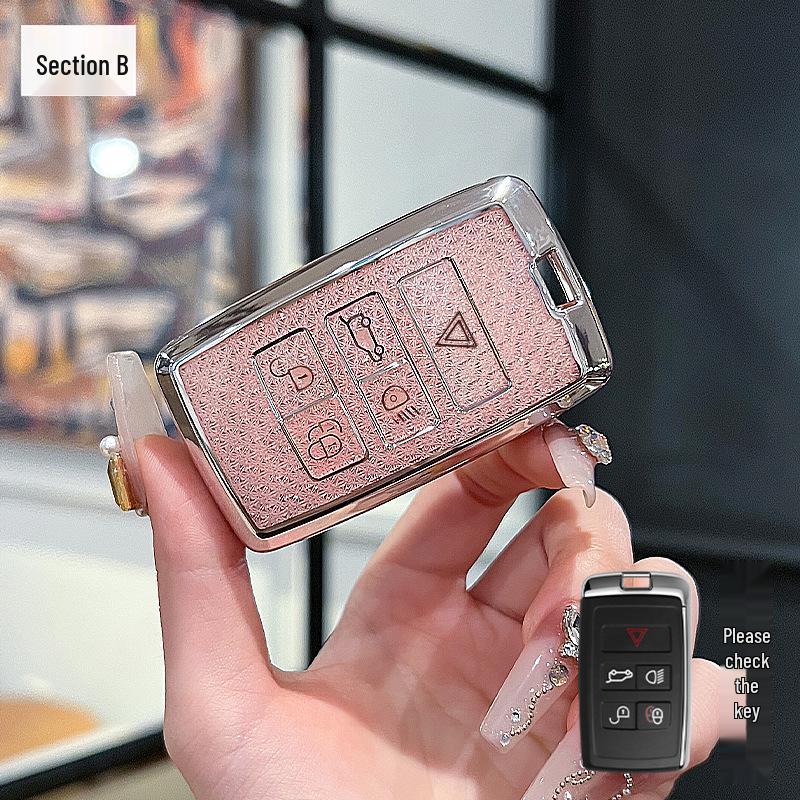 High-End Key Case with Buckle for 2013-2025 Range Rover Sports Models