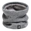 Men Scarf Winter Plush Lining Solid Color Scarf Solid Color Letter Logo Thickened Velvet Warm Knitting Neck Gaiter
